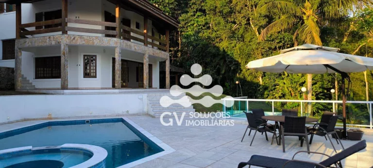 Imagem Casa com 5 dormitórios à venda, 735 m² por R$ 3.800.000,00 - Condomínio Recanto da Lagoinha - Ubatuba/SP