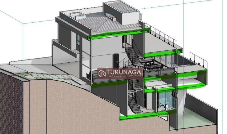 Imagem Sobrado com 3 dormitórios à venda, 380 m² por R$ 4.500.000 - Jardim Fazenda Rincao - Condomínio Aruja V - Arujá/SP