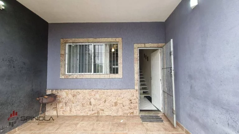 Imagem Sobrado com 2 dormitórios à venda, 76 m² por R$ 380.000,00 - Vila Caiçara - Praia Grande/SP