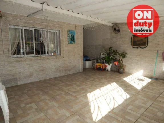 Imagem Casa com 2 dormitórios à venda, 73 m² por R$ 320.000,00 - Areia Branca - Santos/SP