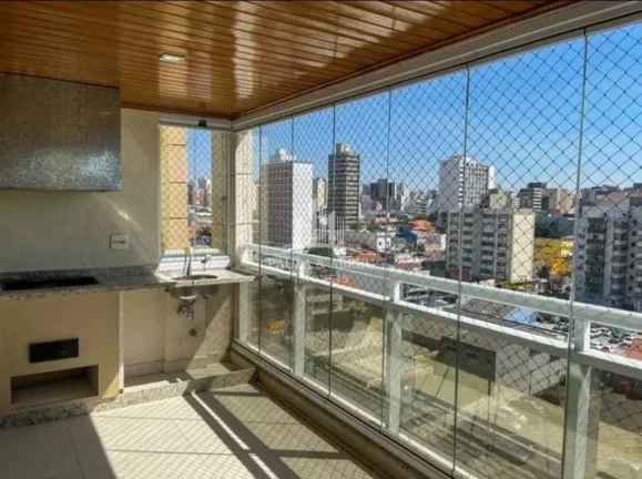 Imagem Apartamento de Alto Padrão 128m², 3 Suítes todas com Sacada, Chuveiros à gás, Infraest. Ar-condicionado, Lazer Completo, Varanda Gourmet no Centro de Santo André