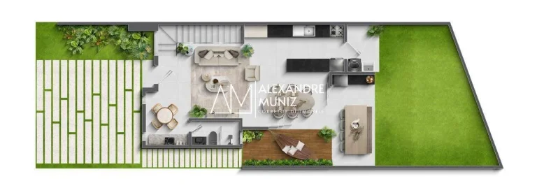 Imagem Volare Residence, casas à venda em condomínio no Eusébio-CE.