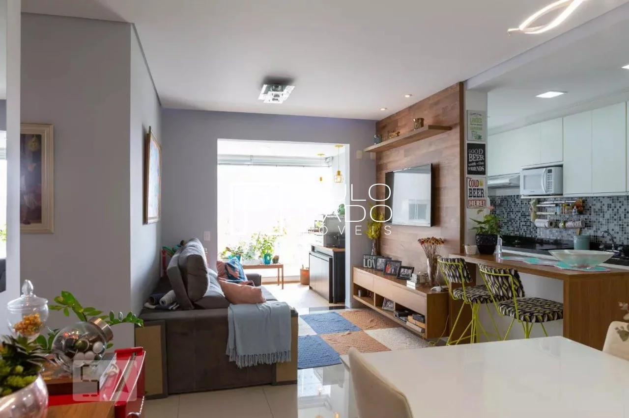 Este apartamento de 3 quartos, sendo 1 suíte, 2 salas, 2 banheiros, 2 vagas de garagem e incríveis 87,00 m2 para venda na Lapa