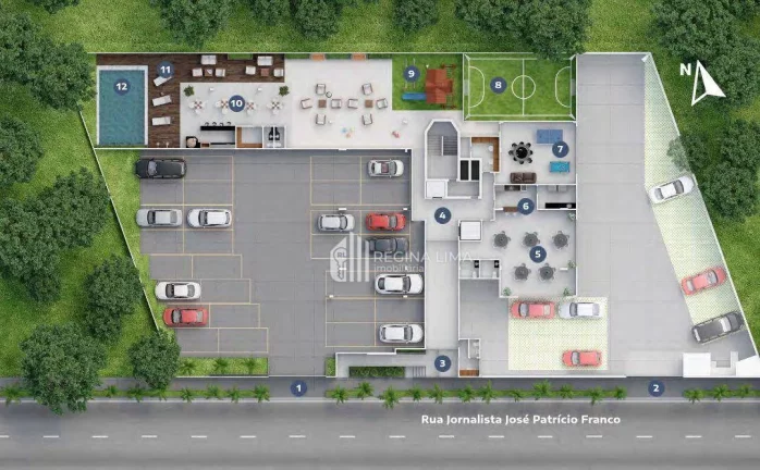 Imagem Apartamento em condomínio fechado, 3 dormitórios à venda por R$ 582.000,00 - Edifício MAISON ÉTOILE - Recanto das Palmeiras - Teresina/PI