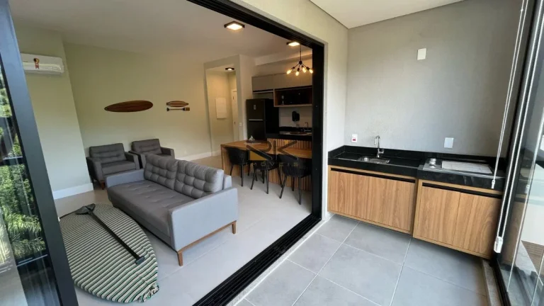 Imagem APARTAMENTO NA ENSEADA COM 2 SUÍTES,SALA 2 AMBIENTES,VARANDA GOURMET COM CHURRASQUEIRA
