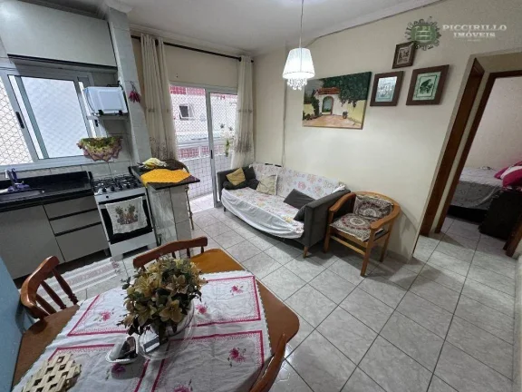 Imagem Apartamento com 1 dormitório à venda, 40 m² por R$ 259.000,00 - Vila Assunção - Praia Grande/SP