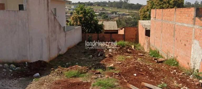 Imagem Terreno de 250m² no Colinas, Zona Oeste de Londrina – 10x25, leve declive, excelente localização e pronto para construir!