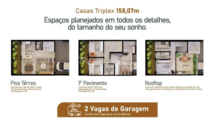 Imagem Compre sua casa e pague com condições facilitadas !!
Casa Triplex, em construção, entrega em ago...