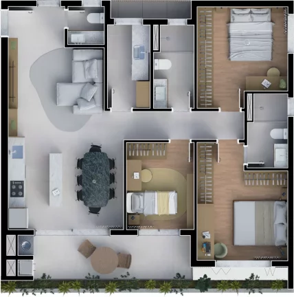 Imagem Ara - Breve Lançamento - Apartamento à venda no bairro Água Verde - Curitiba/PR