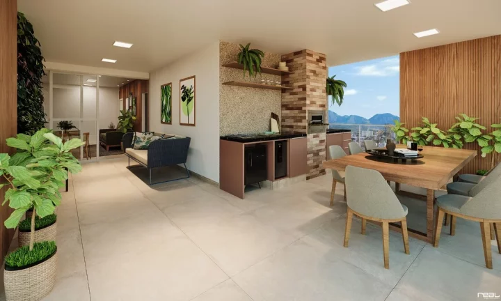 Imagem Residencial Napoli com 3 quartos com 2 suítes.