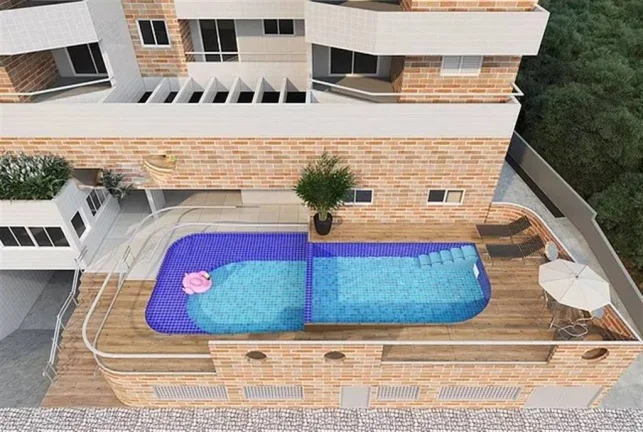 Imagem APARTAMENTO COM 54.25 m² - AVIAÇÃO - PRAIA GRANDE SP