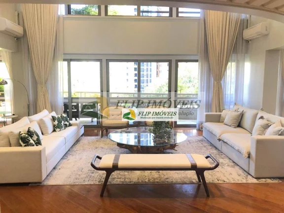 Imagem Apartamento duplex para venda com 670 m² com 4 suítes no miolo do Cambuí - Campinas - SP