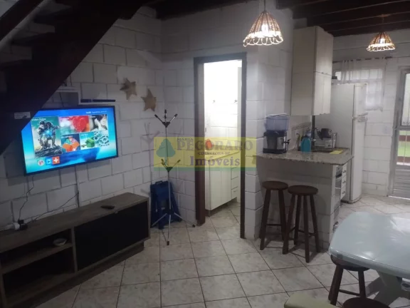 Imagem Flat de Condomínio à Venda em Ubatuba-SP: 1 Quarto, 1 Sala, 1 Banheiro e Mais!