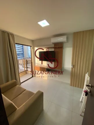 Imagem Flat vista mar, mobiliado em Ponta Negra