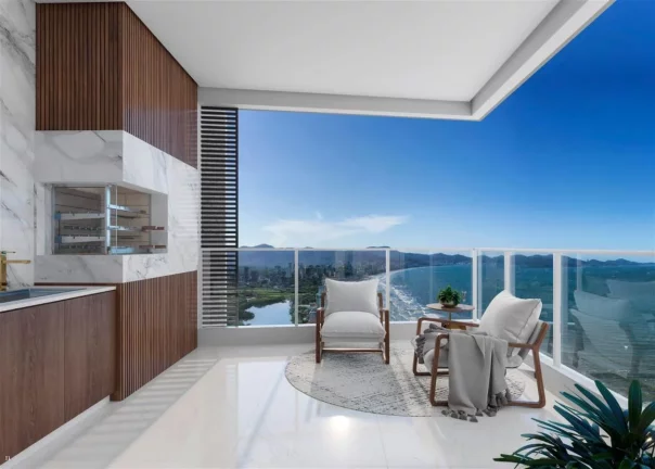 Imagem Apartamento Quadra Mar para Venda em Porto Belo, pereque, 2 dormitórios, 2 suítes, 3 banheiros, 2 vagas