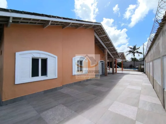 Imagem Linda Casa, 4 Dormitórios (3 Suítes), Piscina, Lado Praia, Itanhaém-SP