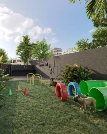 Imagem Apartamentos com varanda / sacada próximo ao Parque Linear Parahyba 4 no bairro no Bessa / Aeroclube - AP2492