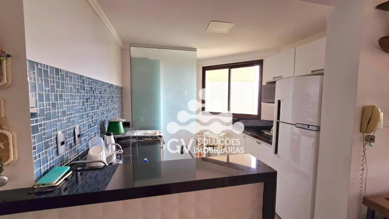 Imagem Apartamento com 3 dormitórios à venda, frente ao mar por R$ 1.100.000 - Massaguaçu - Caraguatatuba/SP