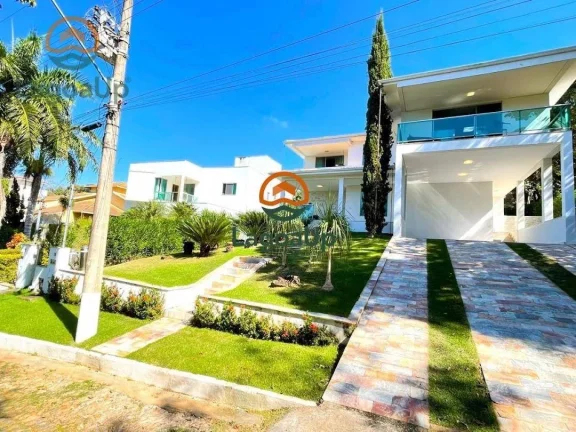 Imagem Casa com 5 dormitórios à venda, 421 m² por R$ 2.990.000,00 - Condomínio Condados da Lagoa - Lagoa Santa/MG