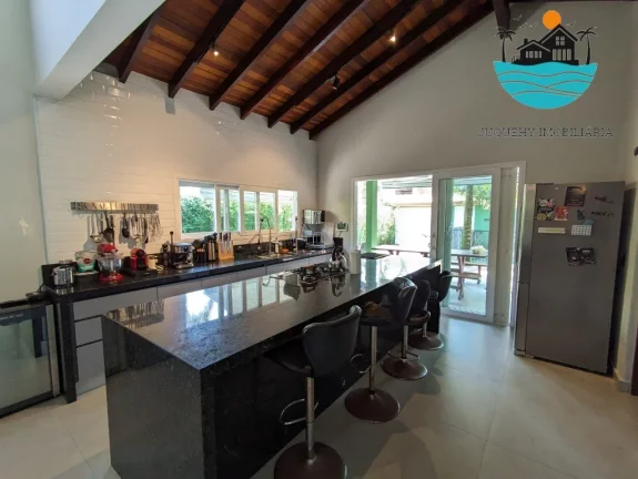 Imagem CASAS A VENDA EM JUQUEHY, - Aluguel Anual, Aluguel de Temp, 03 dorm, sendo 01 suíte, 02 térreo, suíte, piscina, máx. 06 pessoas | Juquehy Imobiliária
