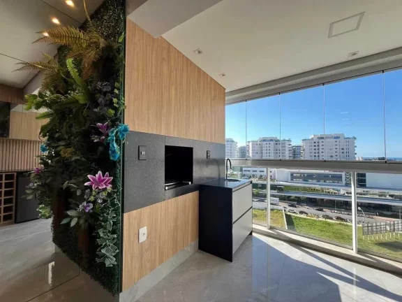 Imagem Apartamento mobiliado com 3 dormitórios sendo 2 suítes e 2 vagas de garagem em Itajaí