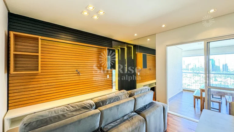 Imagem Apartamento Mobiliado para alugar com 3 quartos e 2 vagas - R$12.500 pacote London - Barueri/SP