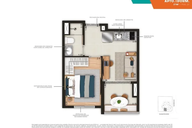 Imagem APARTAMENTO RESIDENCIAL em São Paulo - SP, Bela Vista