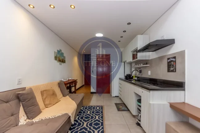 Imagem Apartamento à venda na Bela Vista, São Paulo-SP: 1 quarto, 2 salas, 1 banheiro, 31,00 m² de área.
