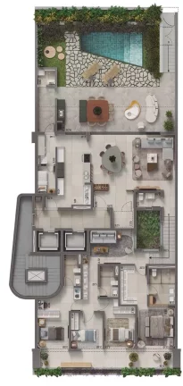Imagem Península Insigna - Apartamento à venda no bairro Barra da Tijuca - Rio de Janeiro/RJ