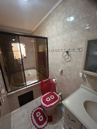 Imagem Sobrado com 3 dormitórios para alugar, 225 m² por R$ 3.320,00/mês - Parque Marajoara - Santo André/SP