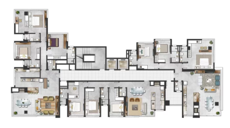 Imagem Apartamento à venda em Torres, Predial, com 3 quartos, 110,6m²