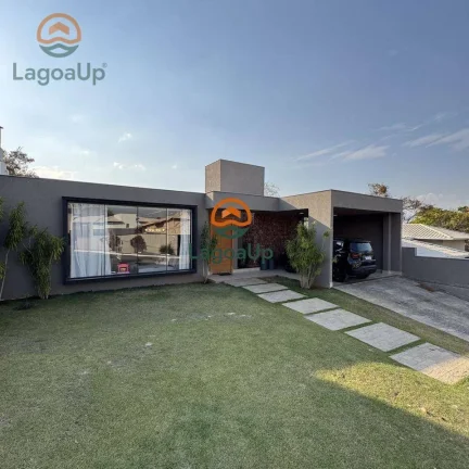 Imagem Casa com 3 dormitórios à venda, 217 m² por R$ 1.690.000,00 - Condomínio Solar Primavera - Lagoa Santa/MG