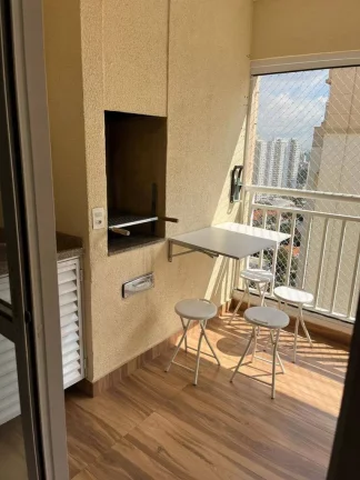 Imagem Apartamento Mobiliado com 77 m² 3 Dormitórios e 2 vagas de Gargens
