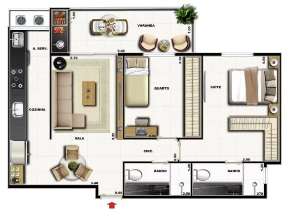 Imagem Grand Plaza - Apartamento à venda no bairro Pechincha - Rio de Janeiro/RJ