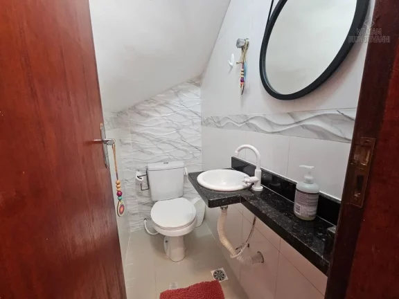 Imagem Sobrado em condomínio fechado 2 dormitórios vista mar no bairro Solemar