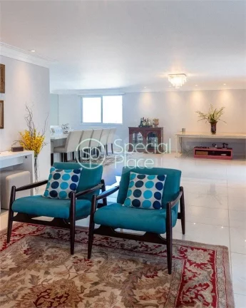 Imagem Requinte e bom gosto em 290m2 com uma planta excelente, living para três ambientes com varanda gour...