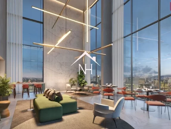 Imagem Apartamento de 142m c/ 3 suítes (1 master),2 vagas, terraço gourmet, brinquedoteca, piscina coberta, salão de festas, coworking, fitness, playground