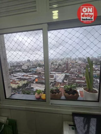 Imagem Apartamento com 2 dormitórios à venda, 59 m² por R$ 550.000,00 - Vila Matias - Santos/SP