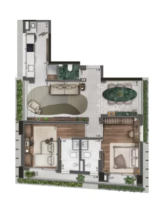 Imagem Apartamento em Itaim Bibi - São Paulo SP