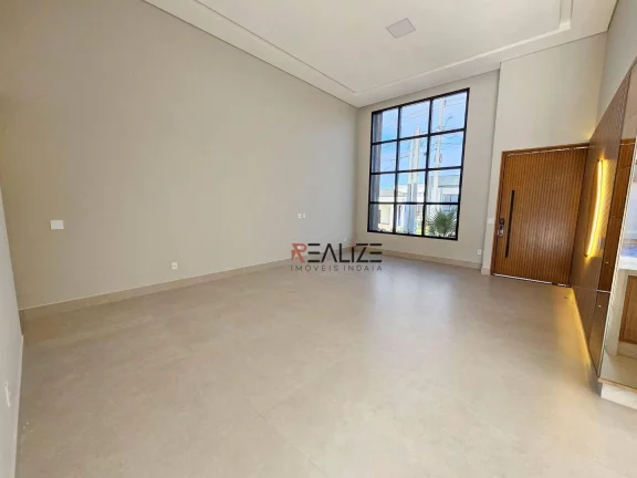 Imagem Casa térrea com 3 suíte e escritório à venda, 227 m² por R$ 1.820.000 - Condomínio em Indaiatuba/SP