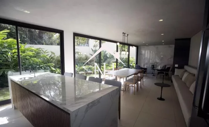 Imagem Apartamento de 171m c/ hall privativo,3suítes,ar condicionado,terraço gourmet,3 vagas c/ depósito,piscina aquecida,brinquedoteca,sauna,academia,jardim