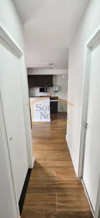 Imagem Apartamento moderno e arejado, de frente para a piscina e com sol o dia todo, com 42,77 m², 2 dormi...