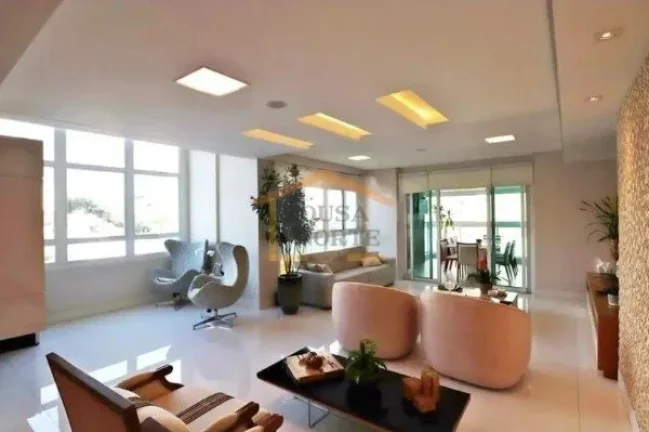 Imagem Apartamento mobiliado, 223m², 4 suítes, 6 banheiros, varanda gourmet, banheira de hidromassagem, a...