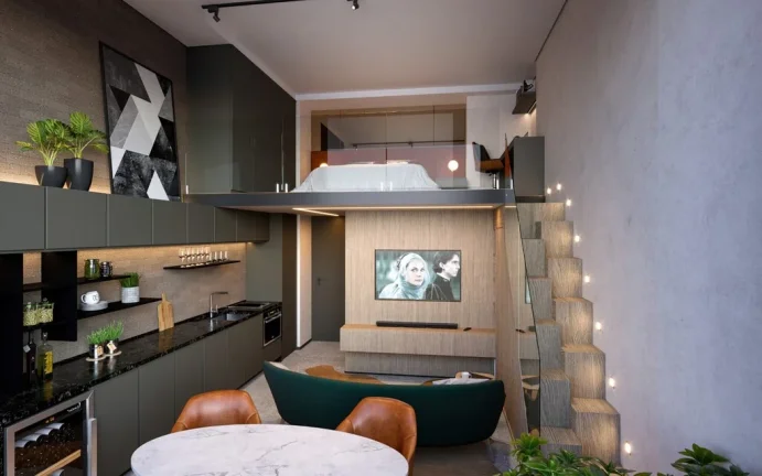 Imagem Loft à venda em São Paulo, Perdizes, com 1 quarto, 26,74m2