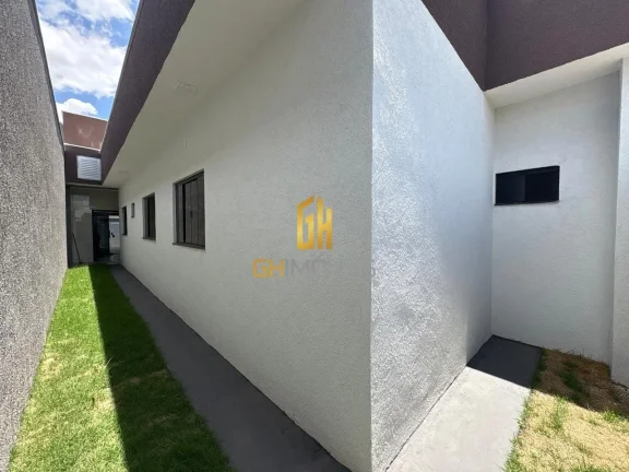 Imagem A casa possui 

- 3 quartos sendo 1 suíte 
- Sala 
- Cozinha 
- 2 banheiros 
- Área gurmet com chu...