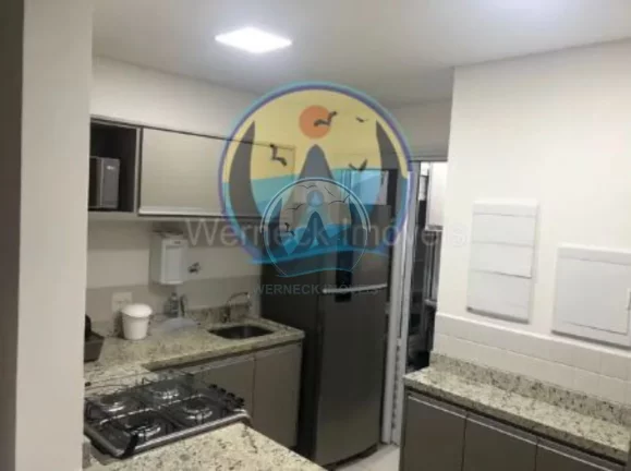 Imagem Apto de 2 quartos com suíte e 2 vagas em Ubatuba-SP, bairro Itaguá! Venha conhecer esse imóvel de 92m²!