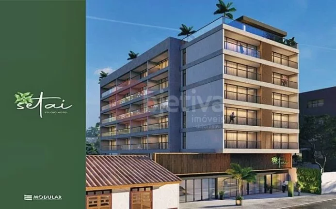 Imagem Flat com 1 dormitório à venda, 32 m² - Centro - Cabo Frio/RJ