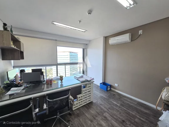 Imagem Sala Comercial Valongo para locação, 4 salas unificadas, 4 vagas