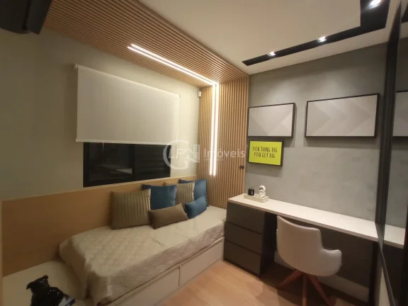 Imagem Imperdível oportunidade: Apartamento à venda em Campo Grande-MS, bairro Tiradentes, 2 quartos, 1 suíte, 2 salas, 1 banheiro, 1 vaga, 65m².