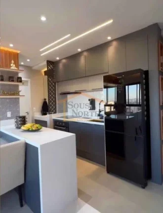 Imagem Apartamento decorado, com projeto assinado por arquiteto, móveis planejados e excelente aproveitame...